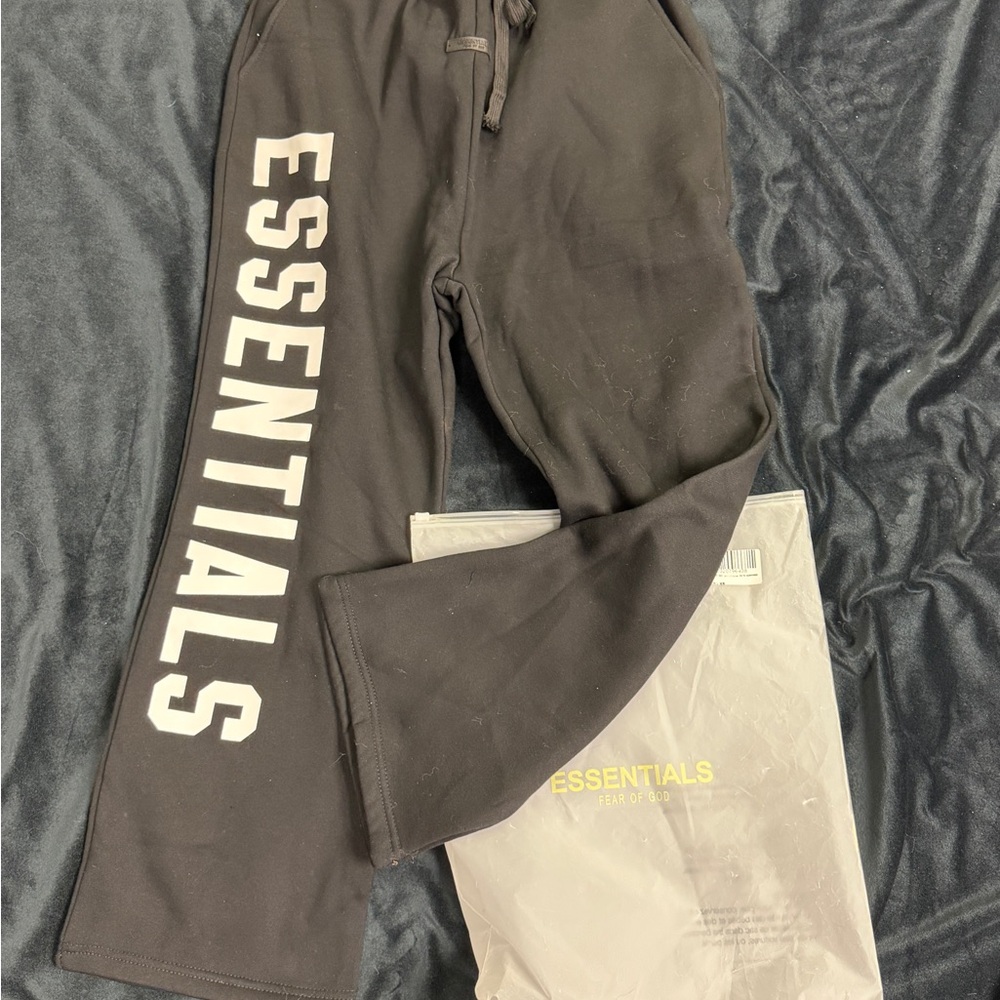 Essentials Black Joggers
